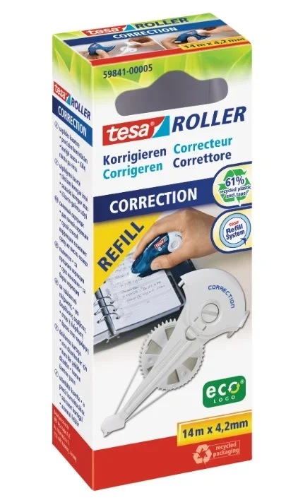 Tesa 59841 hibajavító roller utántöltő kazetta 14mx4.2mm