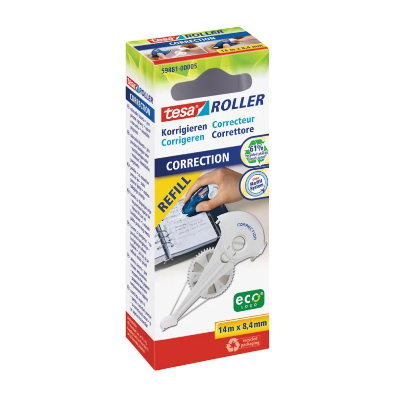 Tesa 59881 hibajavító roller utántöltő kazetta 14mx8.4mm