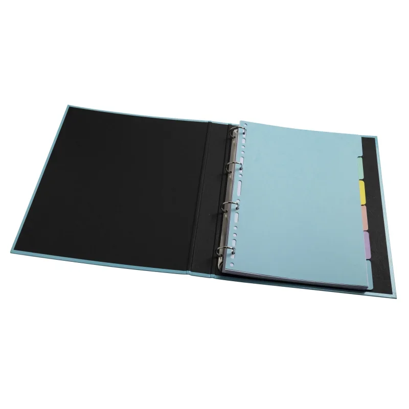 Exacompta elválasztó lap, A4, 400g, pasztell színek, 6db/csomag Aquarel