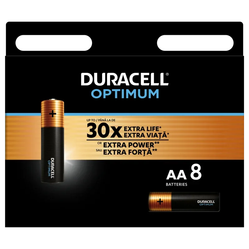 Duracell Optimum 8 db AA elem