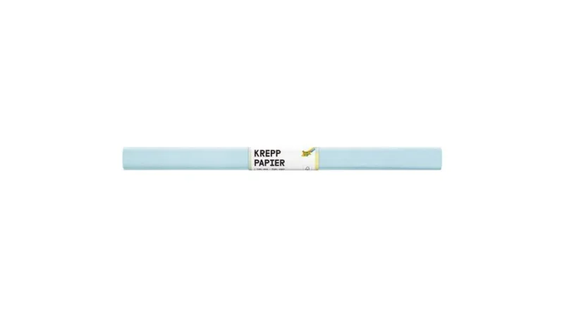 Folia krepp papír 50x250cm, világoskék
