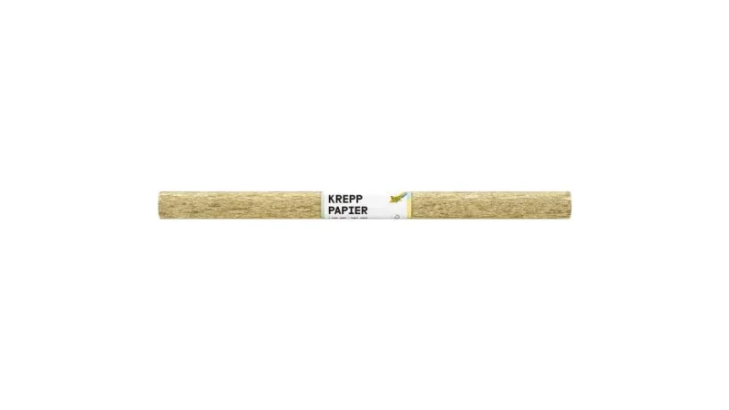 Folia krepp papír 50x250cm, arany