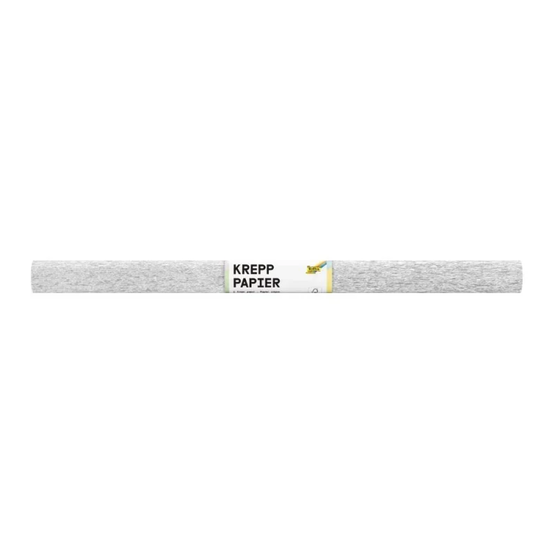 Folia krepp papír 50x250cm, ezüst
