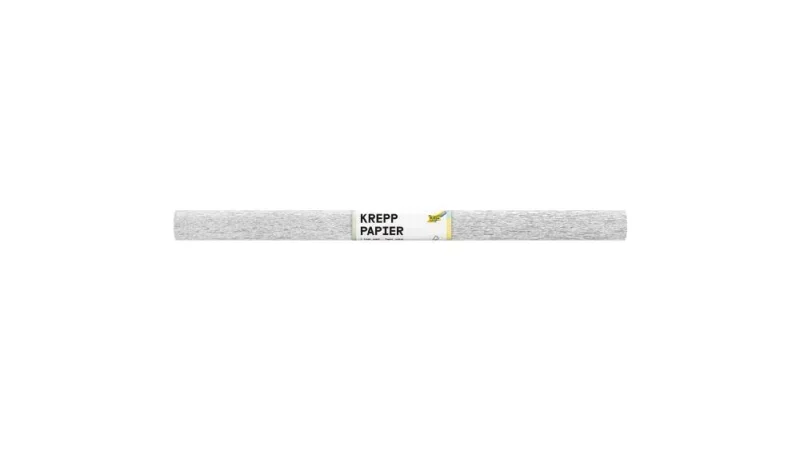 Folia krepp papír 50x250cm, ezüst