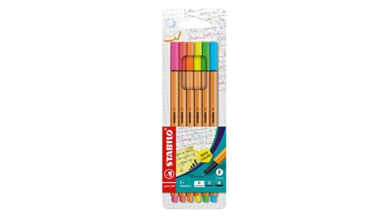 Stabilo Point 88 tűfilc készlet 6db-os