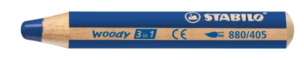 Stabilo woody 3 in 1 krétaceruza ultramarin kék