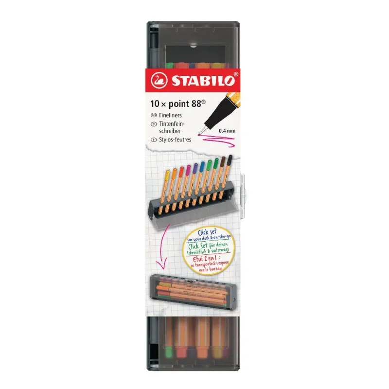 Stabilo Point 88 tűfilc készlet 10db-os