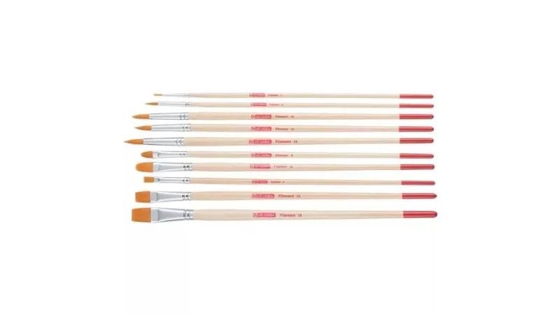 Art-Export Ecsetkészlet, TAL, Art Creation Filament, vegyes, szintetikus, 10 db