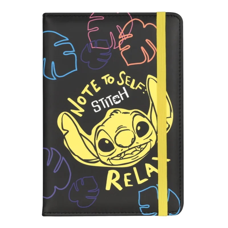 Gumis notesz A5 80lapos Disney Black Stitch Relax