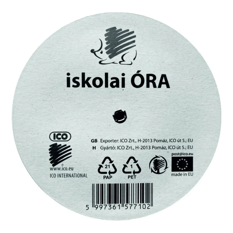 ICO Süni műanyag iskolai óra