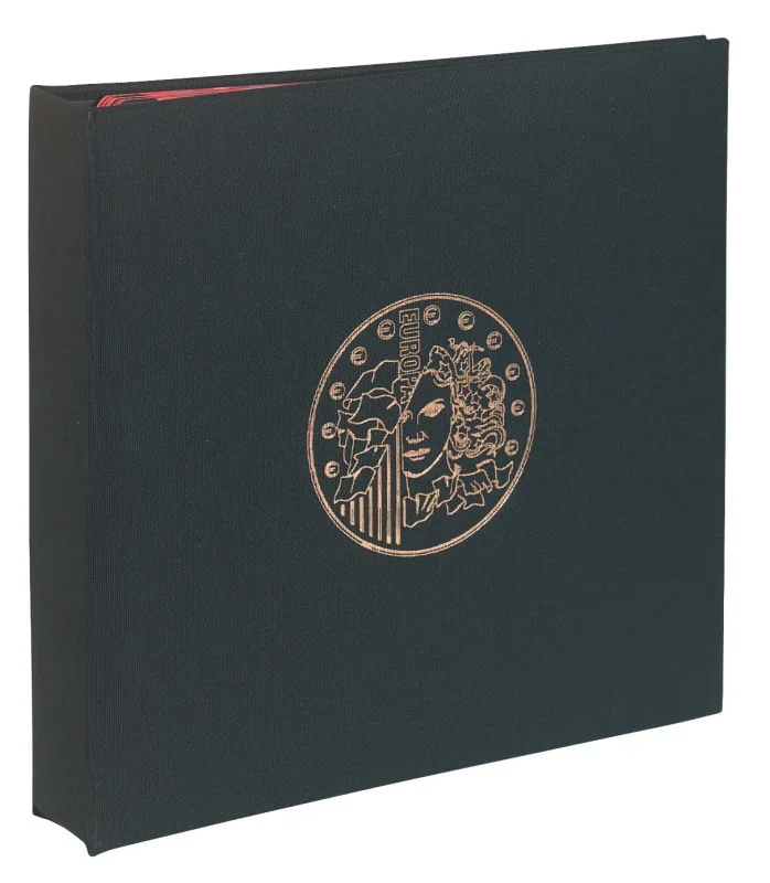 Exacompta éremgyűjtő album (25x25cm) fekete