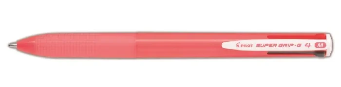 Pilot Super Grip G 4 színű golyóstoll - pink tolltest