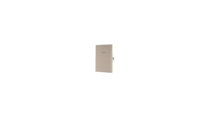 Sigel Conceptum határidőnapló, 2026, 14,8x21,3 cm heti, taupe