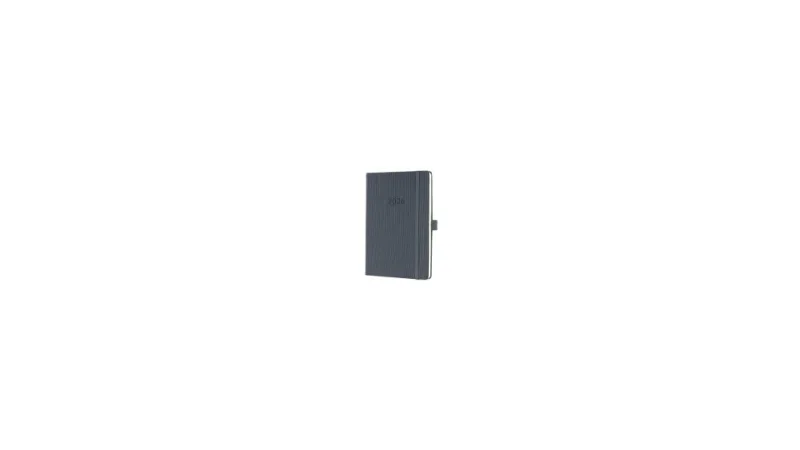 Sigel Conceptum határidőnapló, 2026, 14,8x21,3 cm heti, sötétszürke