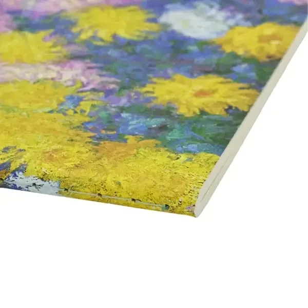 Paperblanks füzet, varott, A5, sima, Monets Chrysanthemums