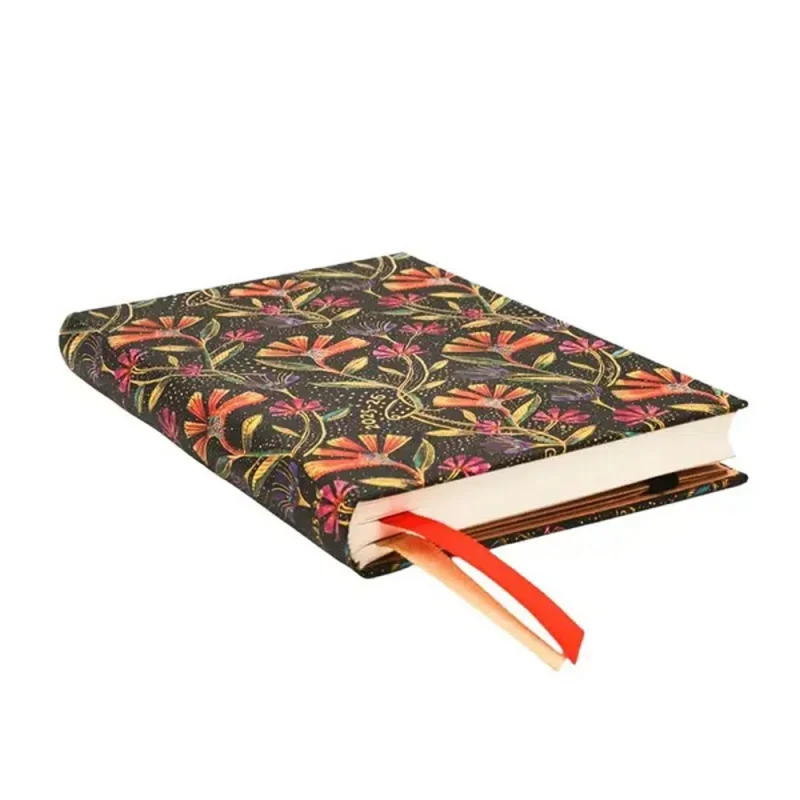 Paperblanks határidőnapló 18 hó (2025.júl-2026.dec.heti) Mini, horizontal, Wild Flowers