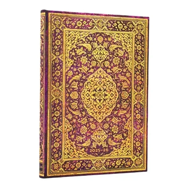 Paperblanks határidőnapló 18 hó (2025.júl-2026.dec.heti) Midi, horizontal, The Orchard