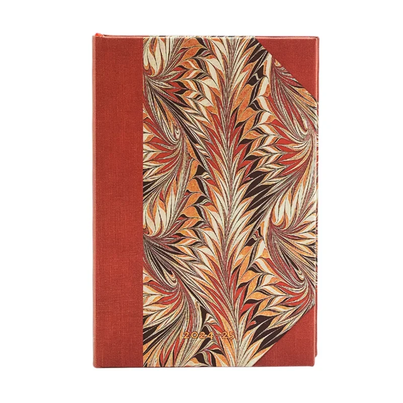 Paperblanks határidőnapló 18 hónap (2024.júl-2025.dec.heti) Mini, HOR, Cockerell Marbled