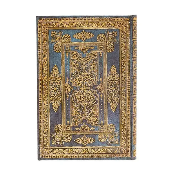 Paperblanks határidőnapló 2025, Blue Luxe, Mini, Verso