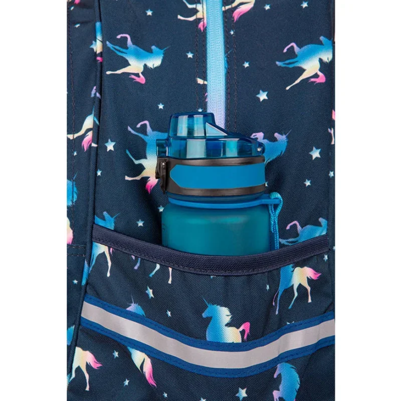 CoolPack Hátizsák gurulós STARR Blue unicorn