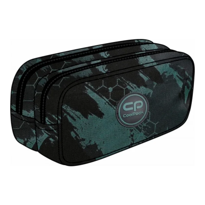 CoolPack KICK TECHNIC GREEN Tolltartó kétrekeszes Duke