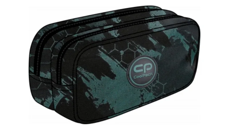 CoolPack KICK TECHNIC GREEN Tolltartó kétrekeszes Duke