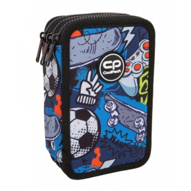 CoolPack HOBBY Háromemeletes töltött tolltartó Jumper 3