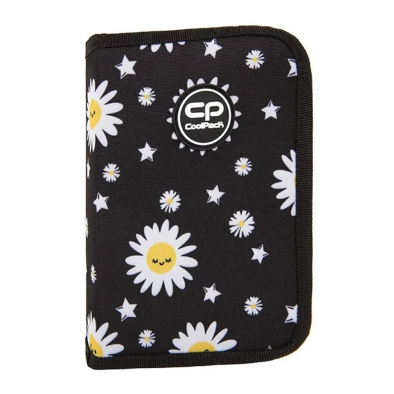 CoolPack DAISY BLACK Kétklapnis üres tolltartó Clipper