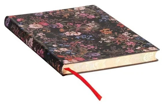 Paperblanks Butikkönyv, Midi, vonalas, William Kilburn Floralia, Flexis