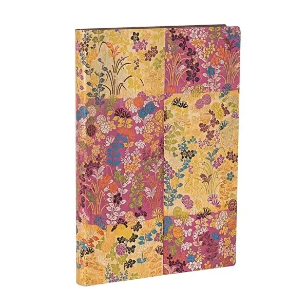 Paperblanks butikkönyv, Softcover Flexis, Japanese Kimono, Midi, vonalas