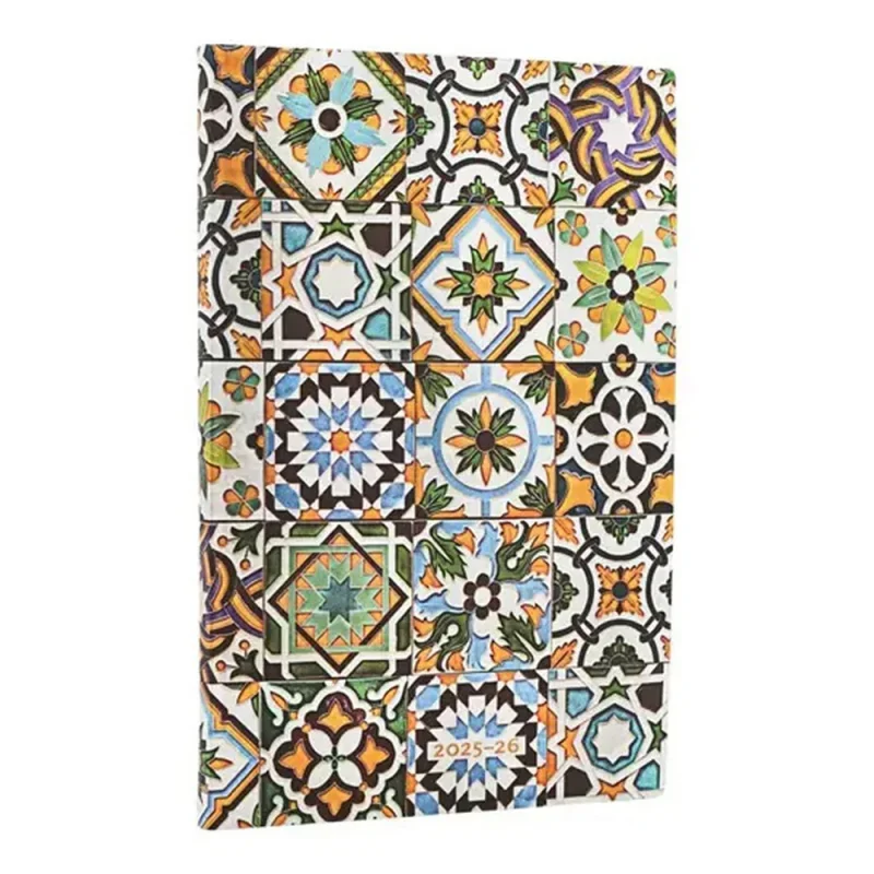 Paperblanks határidőnapló 18 hó (2025.júl-2026.dec.heti) Maxi, vertical, Flexis, Porto