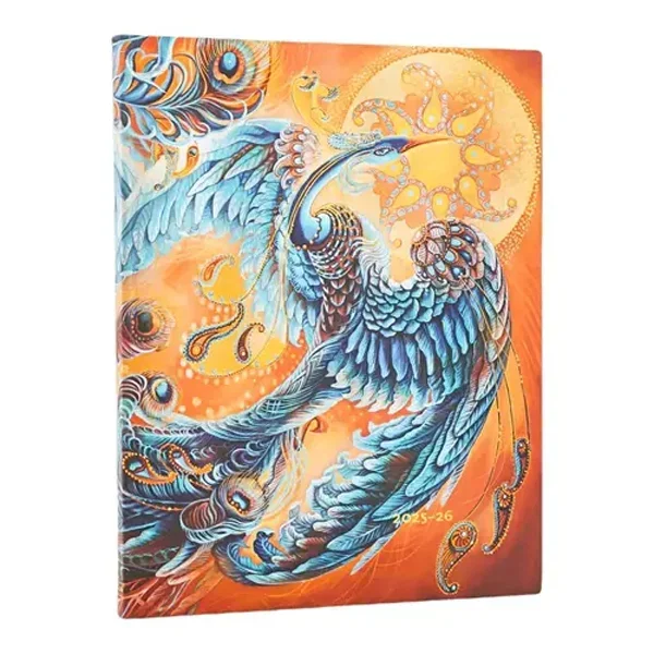 Paperblanks határidőnapló 18 hó (2025.júl-2026.dec.heti) Ultra, vertical, Flexis, Skybird