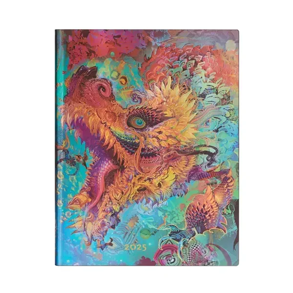 Paperblanks határidőnapló 2025, Humming Dragon,Flexis, Ultra, Napi