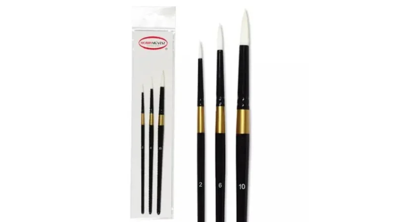 Art-Export Ecsetkészlet, Hobbyművész, M501R, 3 db