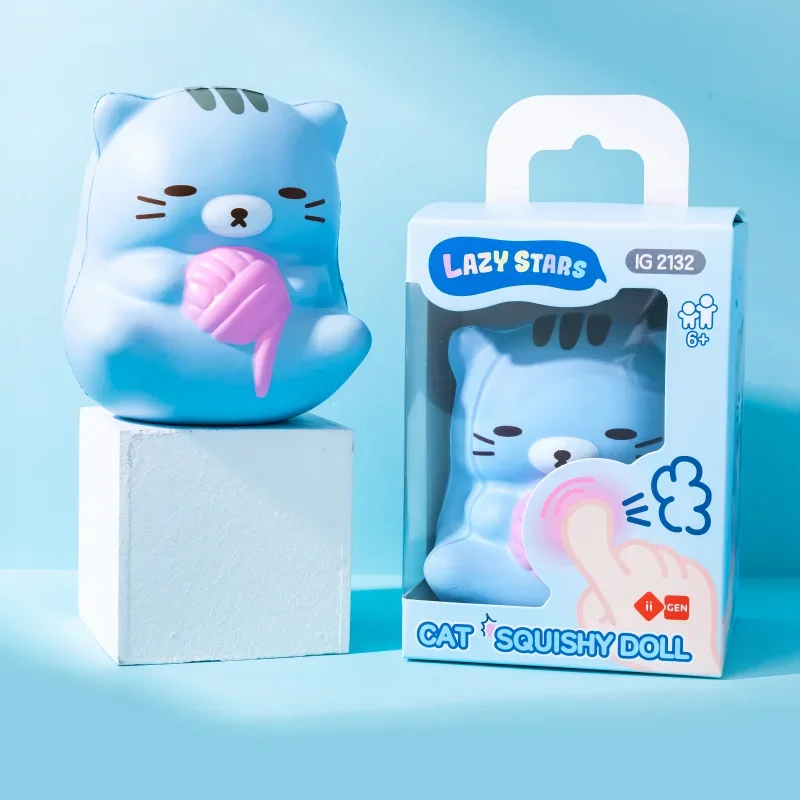 Traders squishy figura, macska, iigen