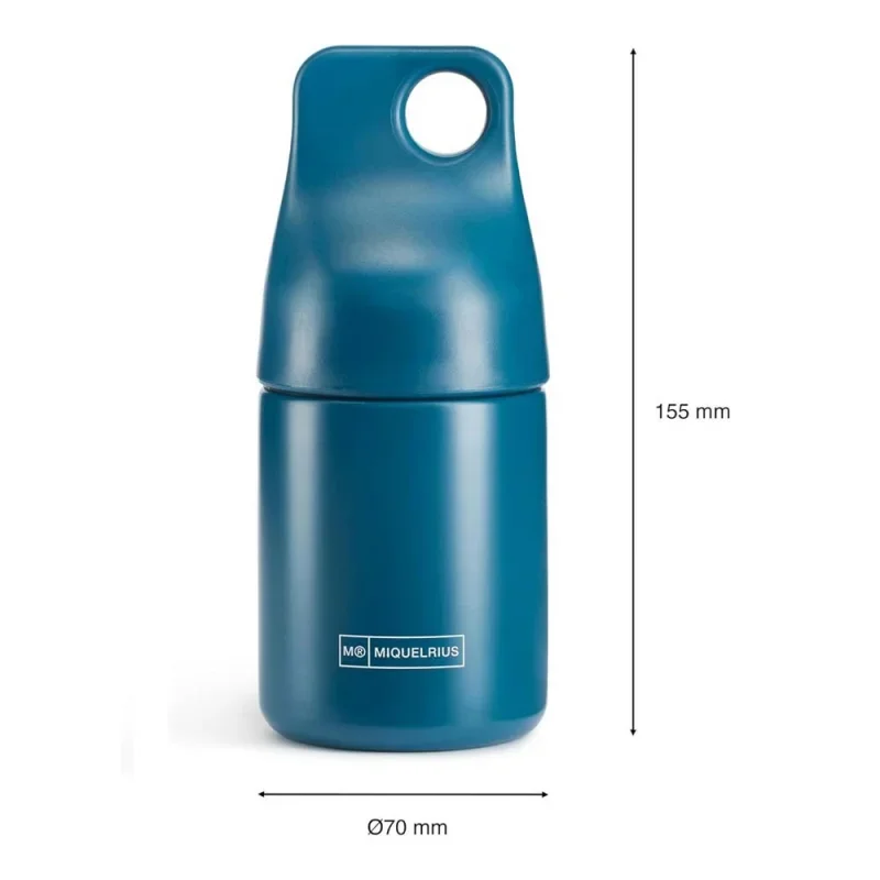 Miquelrius fémkulacs, 200ml, kék