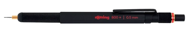 Rotring 800+ Hybrid Nyomósirón, 0,5 mm, fekete (web)