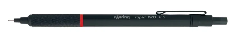 Rotring Rapid PRO Nyomósirón, 0,5 mm, fekete (web)