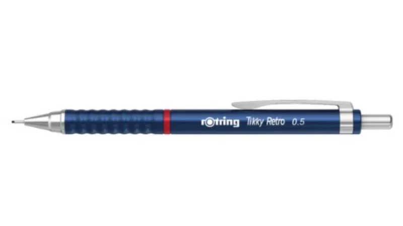 Rotring Tikky Retro Nyomósirón, 0,5 mm, Kék