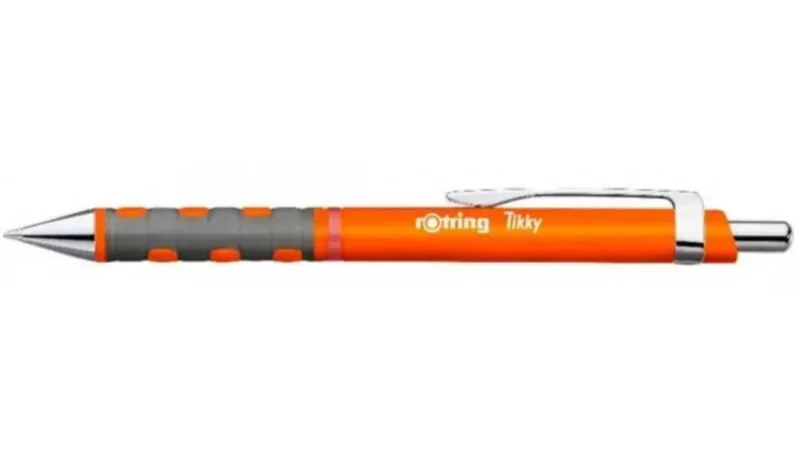 Rotring Tikky Neon Golyóstoll, 1,0 mm, Neonnarancs