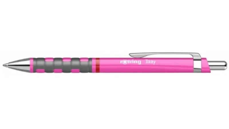 Rotring Tikky Neon Golyóstoll, 1,0 mm, Neonpink