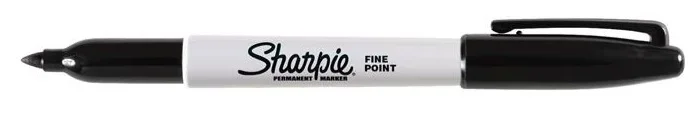 Sharpie Permanent marker, Fine Fekete