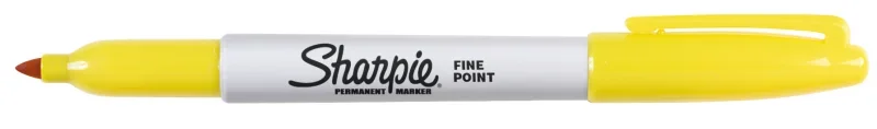 Sharpie Permanent marker, Fine Sárga