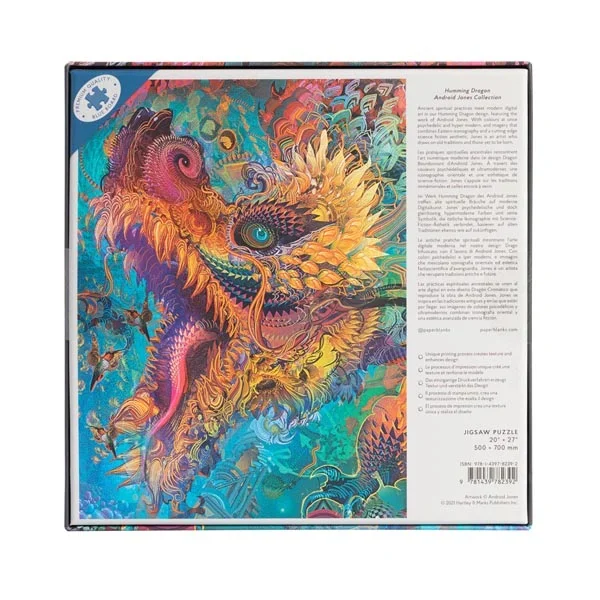 Paperblanks puzzle, 1000db-os, Humming Dragon