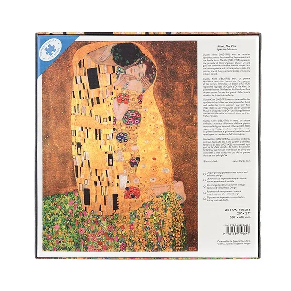 Paperblanks puzzle, 1000db-os, Klimt, The Kiss