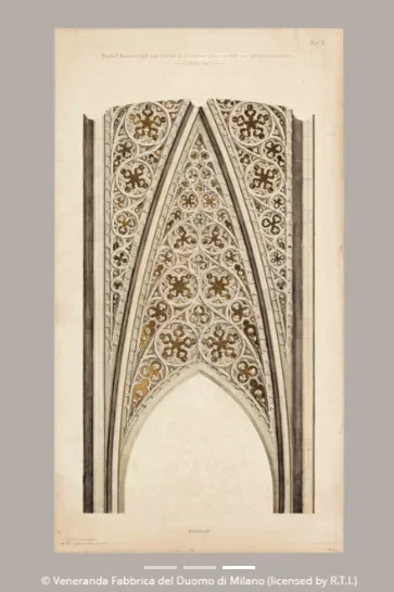 Paperblanks könyvjelző, Vault of the Milan Cathedral