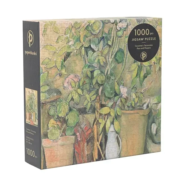 Paperblanks puzzle, Cezannes Terracotta Pots and Flowers