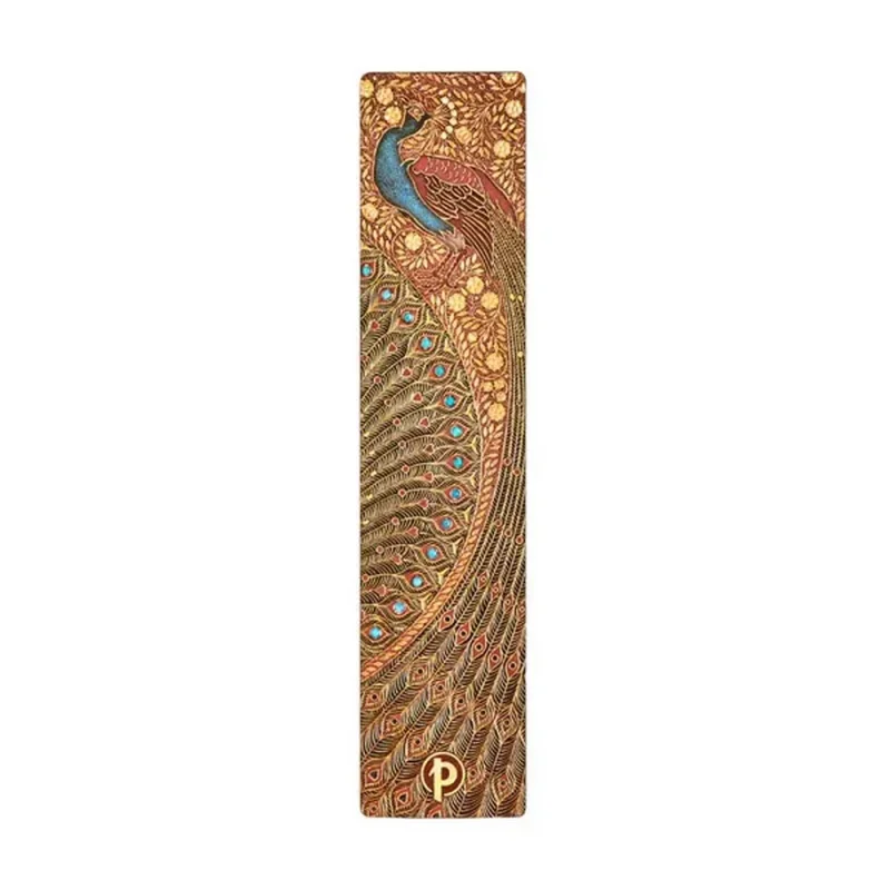 Paperblanks könyvjelző, Hafiz Peacocks