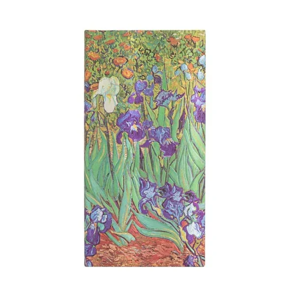 Paperblanks butikkönyv, slim, vonalas, keményfedeles Van Gogh’s Irises