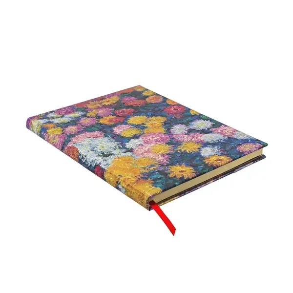 Paperblanks butikkönyv, Ultra, vonalas Monets Chrysanthemums